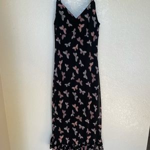 MIDI DRESS WITH BUTTERFLIES 🦋